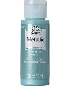 Folkart Metallic Aquamarine 2 fl oz (655)