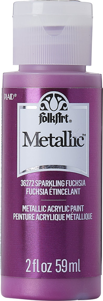 Folkart Metallic Sparkling Fuchsia 2 fl oz (36272) Folkart Metallic Sparkling Fuchsia 2 fl oz (36272)
