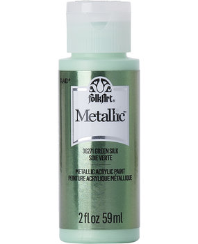 Folkart Metallic Green Silk 2 fl oz (36271) (DISCONTINUED)