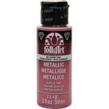 Folkart Metallic Garnet Red 2 fl oz (665) (DISCONTINUED)