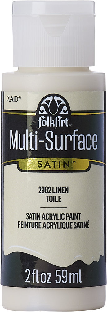 Folkart Multi-Surface Satin Linen 2 fl oz (2982) Folkart Multi-Surface Satin Linen 2 fl oz (2982)