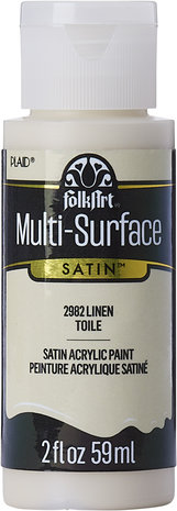 Folkart Multi-Surface Satin Linen 2 fl oz (2982) Folkart Multi-Surface Satin Linen 2 fl oz (2982)