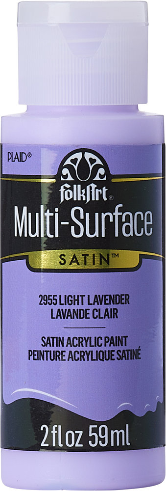 Folkart Multi-Surface Satin Light Lavender 2 fl oz (2955) (DISCONTINUED) Folkart Multi-Surface Satin Light Lavender 2 fl oz (2955) (DISCONTINUED)