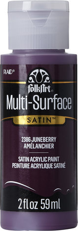 Folkart Multi-Surface Satin Juneberry 2 fl oz (2386) (DISCONTINUED) Folkart Multi-Surface Satin Juneberry 2 fl oz (2386) (DISCONTINUED)