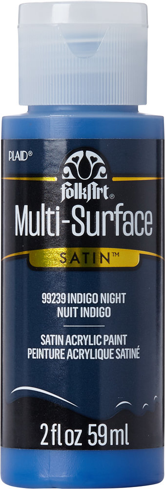 Folkart Multi-Surface Satin Indigo Night 2 fl oz (99239) (DISCONTINUED) Folkart Multi-Surface Satin Indigo Night 2 fl oz (99239) (DISCONTINUED)