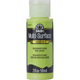 Folkart Multi-Surface Satin Happy Green 2 fl oz (99238)