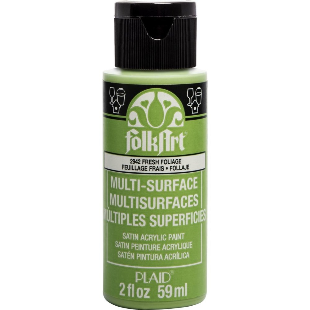 Folkart Multi-Surface Satin Fresh Foliage 2 fl oz (2942) (DISCONTINUED) Folkart Multi-Surface Satin Fresh Foliage 2 fl oz (2942) (DISCONTINUED)