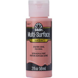 Folkart Multi-Surface Satin Fire Coral 2 fl oz (2740)