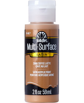 Folkart Multi-Surface Satin Coffee Latte 2 fl oz (2906)