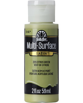 Folkart Multi-Surface Satin Citrus Green 2 fl oz (2915) (DISCONTINUED)