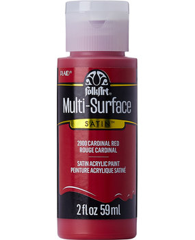 Folkart Multi-Surface Satin Cardinal Red 2 fl oz (2900)