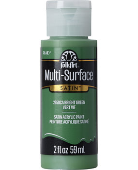 Folkart Multi-Surface Satin Bright Green 2 fl oz (2950)