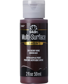Folkart Multi-Surface Satin Berry Wine 2 fl oz (2941)