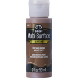 Folkart Multi-Surface Satin Bark Brown 2 fl oz (2907) (DISCONTINUED)
