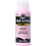 Folkart Multi-Surface Satin Baby Pink 2 fl oz (2940)