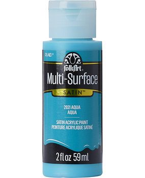 Folkart Multi-Surface Satin Aqua 2 fl oz (2921)
