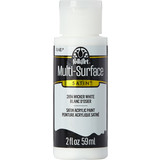 Folkart Multi-Surface Satin Wicker White 2 fl oz (2894)