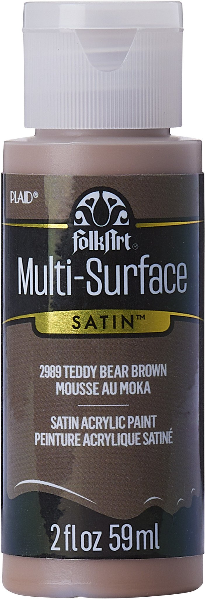 FolkArt 2 oz. Acrylic Paint- Real Brown