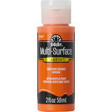 Folkart Multi-Surface Satin Pure Orange 2 fl oz (2903)