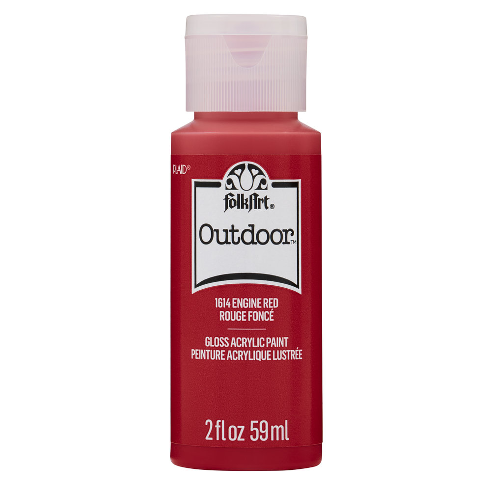 Folkart Outdoor Engine Red 2 fl oz (1614)