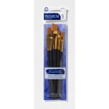 Folkart Premium Angle Brushes (5pcs) (44277E)