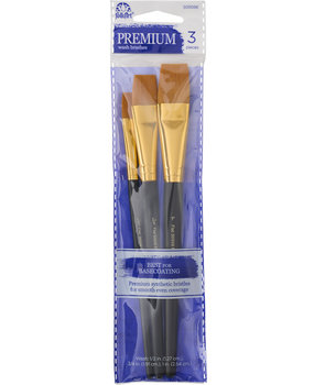 Folkart Premium Wash Brushes (3pcs) (50559E)