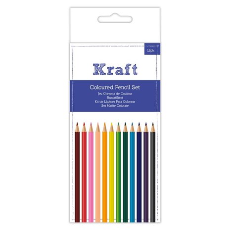 Papermania Coloured Pencil Set (12pcs) (PMA 856102) (DISCONTINUED)