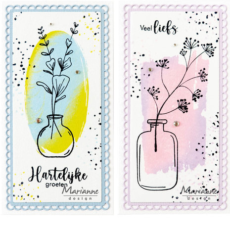 Marianne Design Clear Stamps Silhouette Art Viburnum (CS1117) Marianne Design Clear Stamps Silhouette Art Viburnum (CS1117)