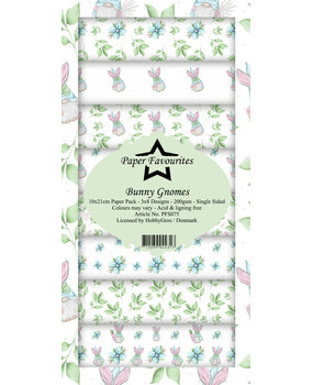 Paper Favourites Bunny Gnomes Slim Paper Pack (PFS075) (DISCONTINUED)