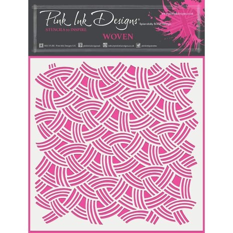 Pink Ink Designs Woven 7x7 Inch Stencil (PINKST019) (OUTLET)