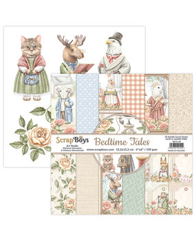 ScrapBoys Bedtime Tales 6x6 Inch Paper Pad (BETA-09) (DISCONTINUED)