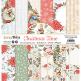 ScrapBoys Christmas Time 12x12 Inch Paper Pack (CHTI-08) (DISCONTINUED)