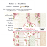 ScrapBoys First Love 6x6 Inch Paper Pad (FILO-09) (OUTLET)