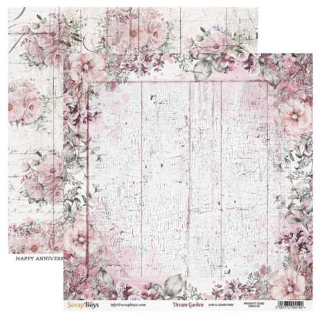 ScrapBoys Dream Garden 12x12 Inch Paper Pack (DRGA-08) (DISCONTINUED) ScrapBoys Dream Garden 12x12 Inch Paper Pack (DRGA-08) (DISCONTINUED)