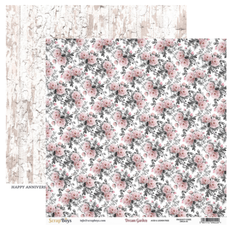 ScrapBoys Dream Garden 12x12 Inch Paper Pack (DRGA-08) (DISCONTINUED) ScrapBoys Dream Garden 12x12 Inch Paper Pack (DRGA-08) (DISCONTINUED)