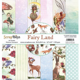 ScrapBoys Fairy Land 12x12 Inch Paper Pack (FALA-08) (DISCONTINUED)