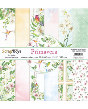 ScrapBoys Primavera 12x12 Inch Paper Pack (PRIM-08) (DISCONTINUED)