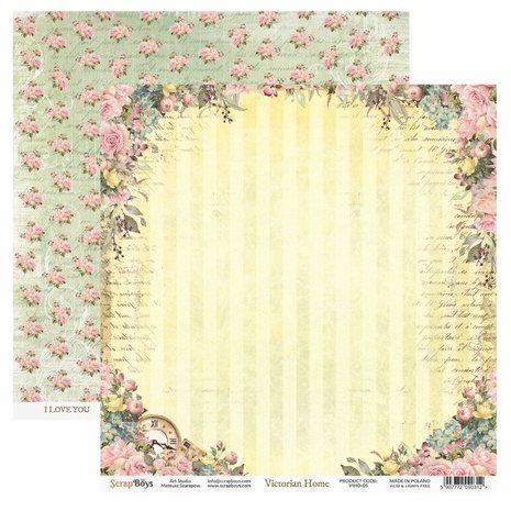 ScrapBoys Victorian Home 8x8 Inch Paper Pad (NE-VIHO-10) (DISCONTINUED) ScrapBoys Victorian Home 8x8 Inch Paper Pad (NE-VIHO-10) (DISCONTINUED)