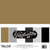 Echo Park Graduation 12x12 Inch Coordinating Solids Paper Pack (GR298015) (DISCONTINUED)