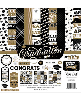 Echo Park Graduation 12x12 Inch Collection Kit (GR298016) (DISCONTINUED)
