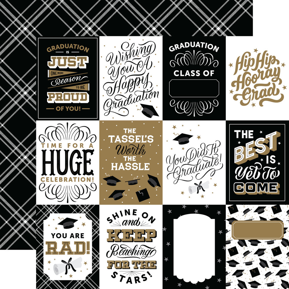 Echo Park Graduation 12x12 Inch Collection Kit (GR298016) (DISCONTINUED) Echo Park Graduation 12x12 Inch Collection Kit (GR298016) (DISCONTINUED)