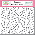 Candles And Confetti Designer Stencil (BWG296033) (OUTLET) Candles And Confetti Designer Stencil (BWG296033) (OUTLET)