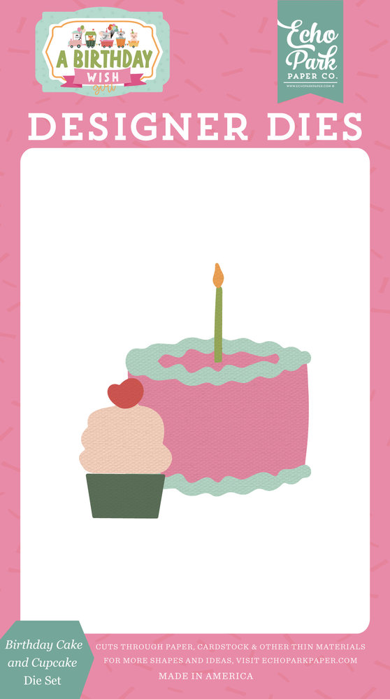 Echo Park Birthday Cake And Cupcake Designer Dies (BWG296041) (DISCONTINUED) Echo Park Birthday Cake And Cupcake Designer Dies (BWG296041) (DISCONTINUED)