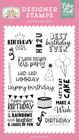 Echo Park HB2U Designer Stamps (BWG296045) (OUTLET)