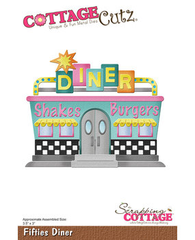 Scrapping Cottage Fifties Diner (CC-1148) (OUTLET)