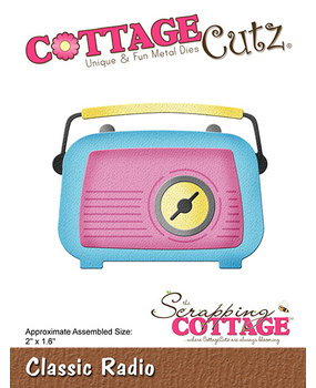 Scrapping Cottage Classic Radio (CC-1147) (OUTLET)