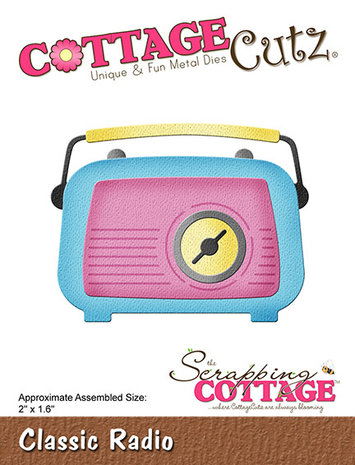 Scrapping Cottage Classic Radio (CC-1147) (OUTLET) Scrapping Cottage Classic Radio (CC-1147) (OUTLET)