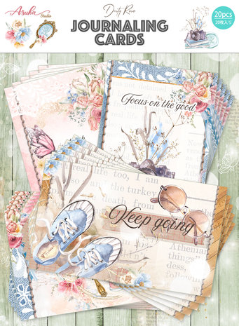 Memory Place Dusty Rose Journal Card (MP-61122) (OUTLET)