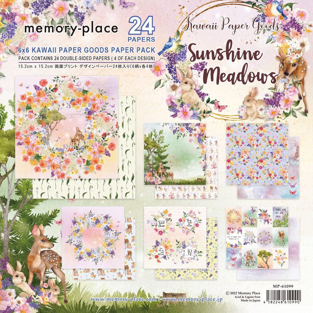 Memory Place Kawaii Paper Goods Sunshine Meadows Vol. 4 Bundle (MP-61091) (OUTLET) Memory Place Kawaii Paper Goods Sunshine Meadows Vol. 4 Bundle (MP-61091) (OUTLET)