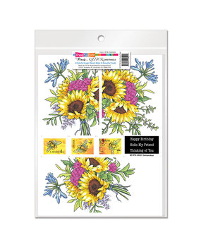 Stampendous Quick Card Panels Sunny Days (4pcs) (QC107AB) (OUTLET)